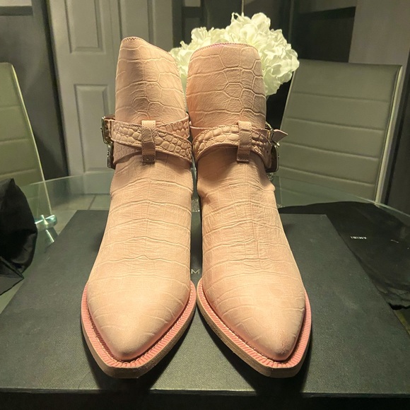 AMIRI JODHPUR  boots                           SALMON size 44EU size 11 US NWT - Picture 3 of 9